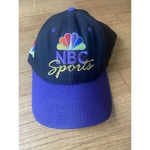 Vintage NBC Sports Specialties SnapBack Hat Adjustable Cap Television TV Y2K 90s